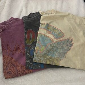 Set of 3 Urban Outfitters oversized graphic shirt Small medium